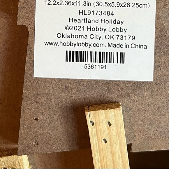 Hobby Lobby Decorative Trees Sign - Picture 2 of 2